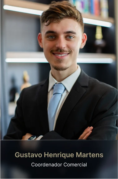Gustavo Henrique Martens Coordenador Comercial